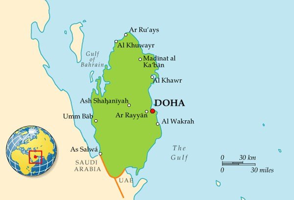 map_qatar